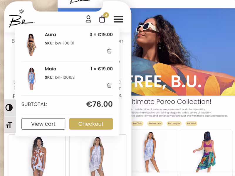 Cover image for UI Web design for websites web apps and ecommerce  stores