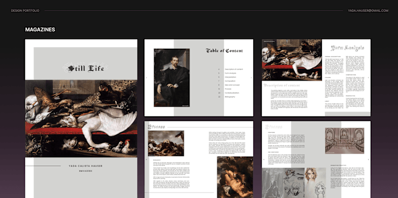 Cover image for Magazine Design