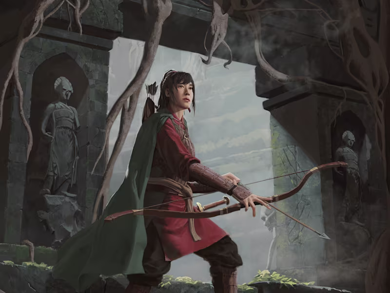 Cover image for Rode Art on Instagram: “A digital painting I made in @swatchesa…