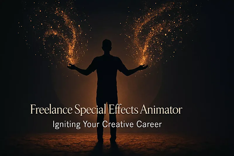 Cover image for Freelance Special Effects Animator: Igniting Your Creative Career