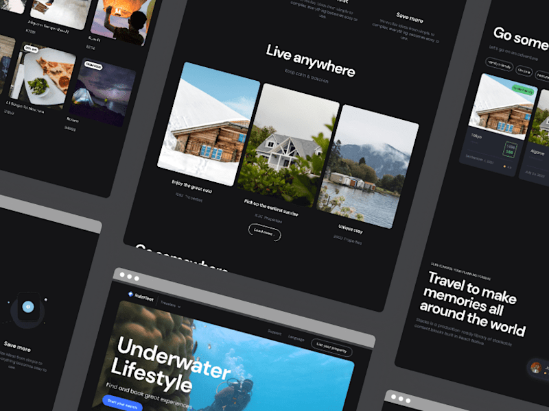 Cover image for Under Water Exploration Website