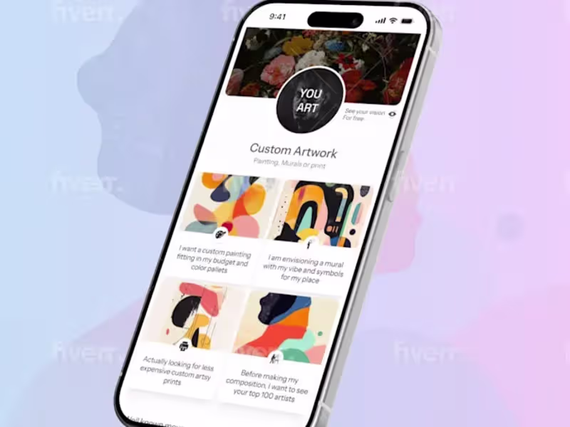 Cover image for I will do figma landing page, saas landing page, website mockup