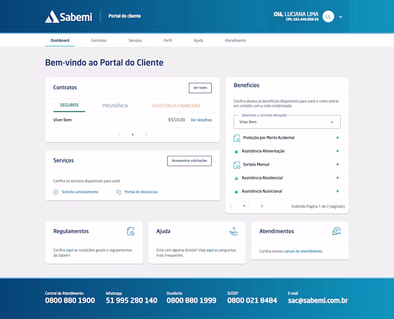 Cover image for Creating The Insurance Management Portal for Sabemi