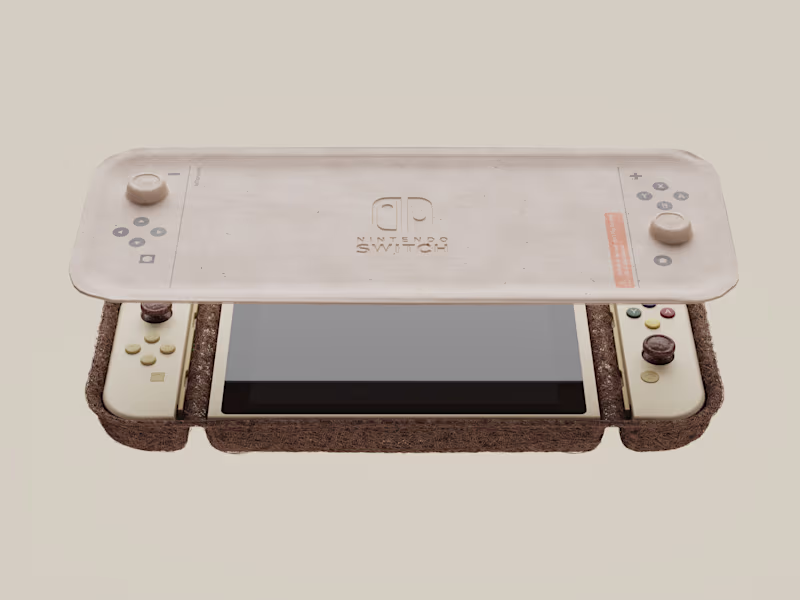 Cover image for Nintendo: Reimagining an Icon Through Natural Materials
