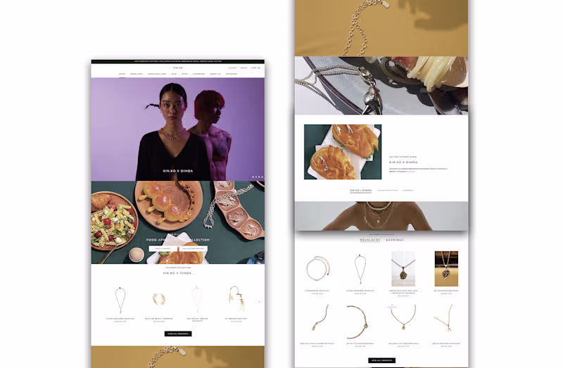 Cover image for Web Design  for KIN.KO