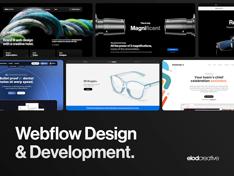 Cover image for Webflow Design & Development.