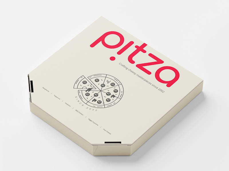 Cover image for Pitza - Brand identity design by Ali Zaidi