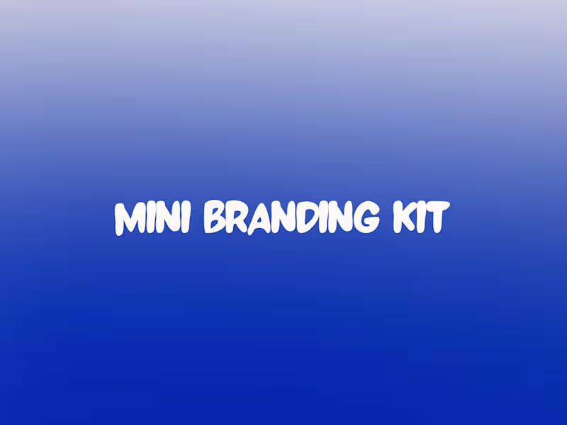 Cover image for Minimalist Branding Kit: Logo, Colors, Typography + Direction