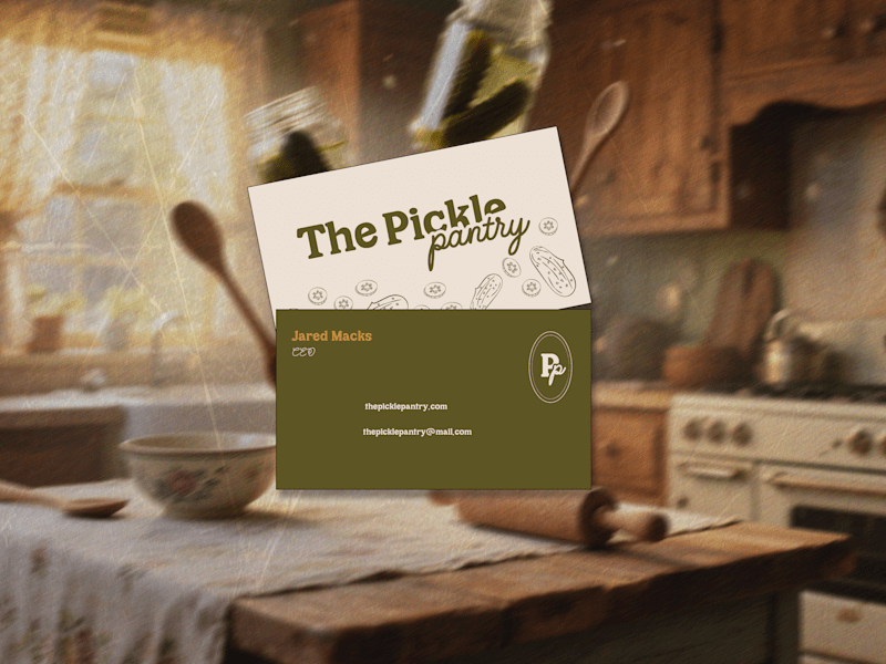 Cover image for Brand Identity & Packaging - The Pickle Pantry 