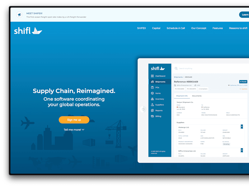 Cover image for 🇺🇸 Frontend Developer at Shifl – Digital Freight Platform