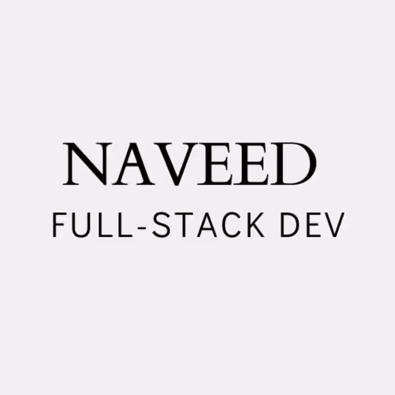 Cover image for Full-Stack Developer: High-Performance Web Solutions with MERN 