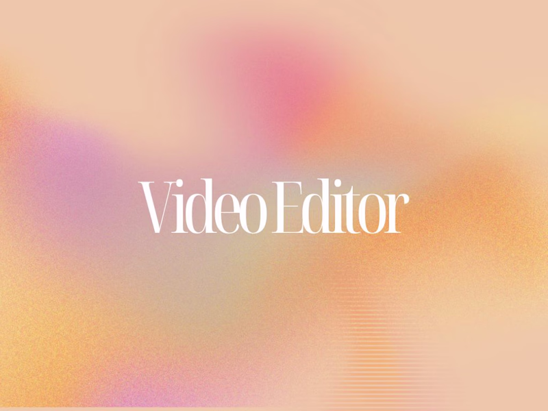 Cover image for Video Editor