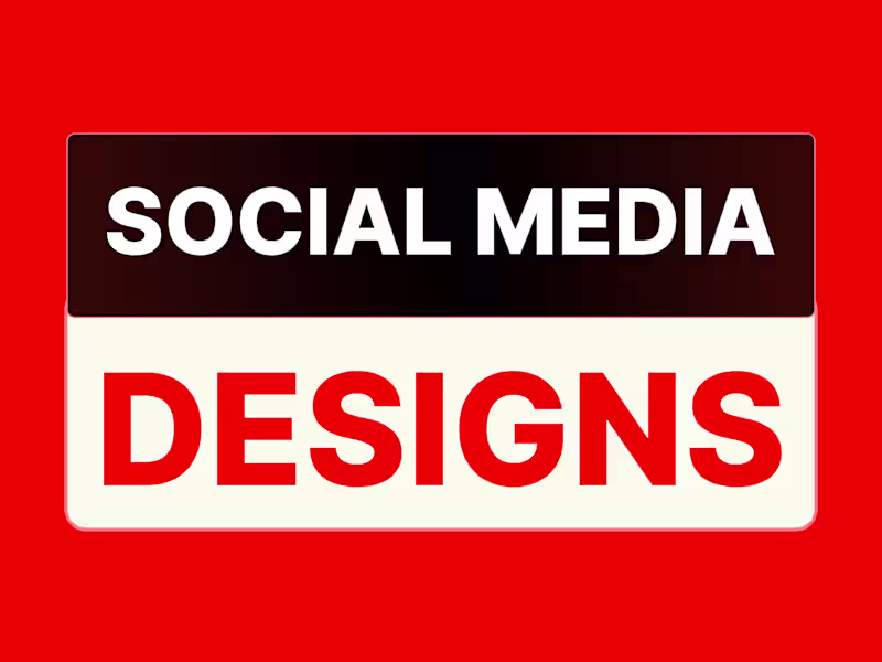 Cover image for Social Media Designs