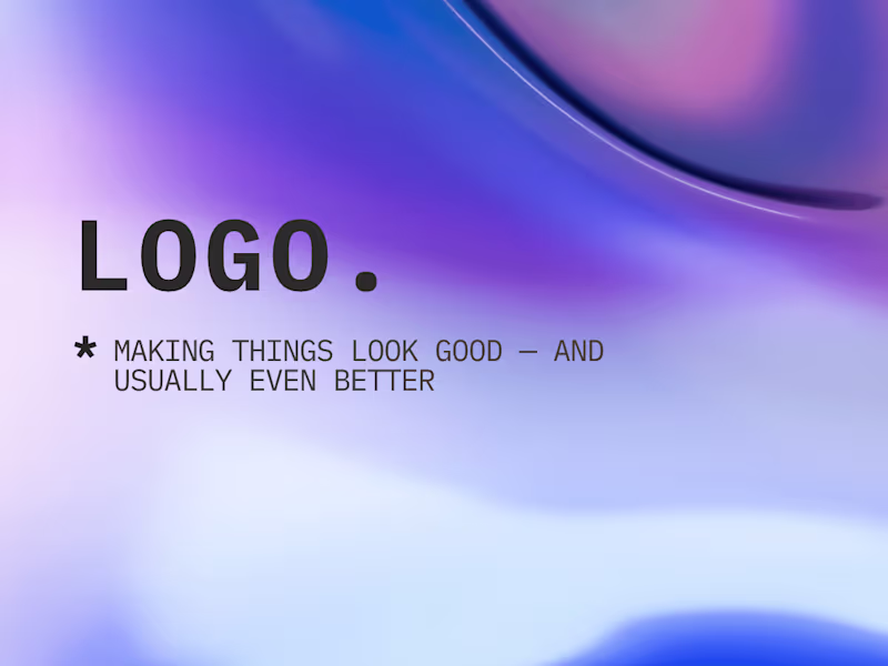 Cover image for LOGO DESIGN. BY ANASTAZIJA