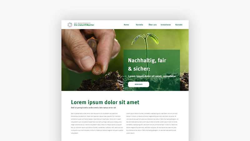 Cover image for Brand and Webdesign that speaks to 2 different target groups