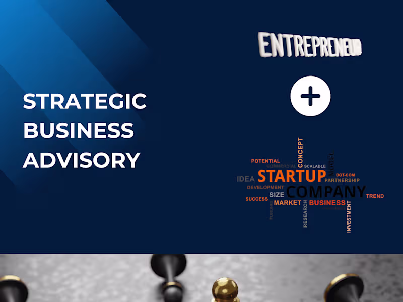 Cover image for Strategic Business Advisory for Entrepreneurs & Startups