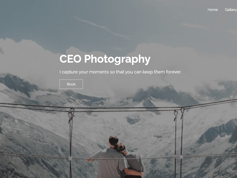 Cover image for Photography Site