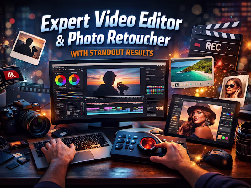 Cover image for Professional Visual Editing for Photos and Videos