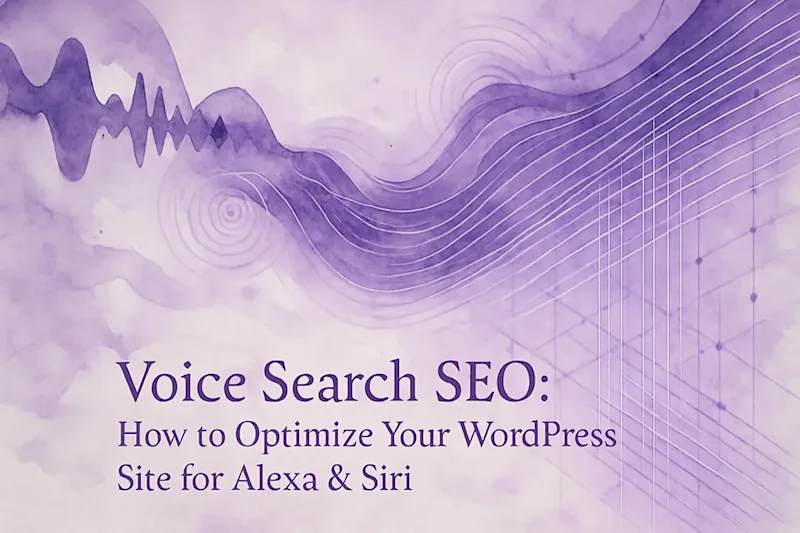 Cover image for Voice Search SEO: How to Optimize Your WordPress Site for Alexa & Siri
