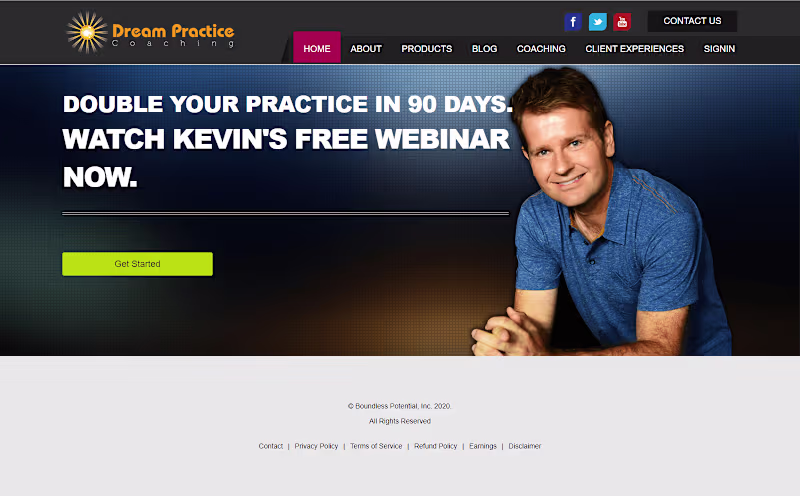 Cover image for Coaching Website