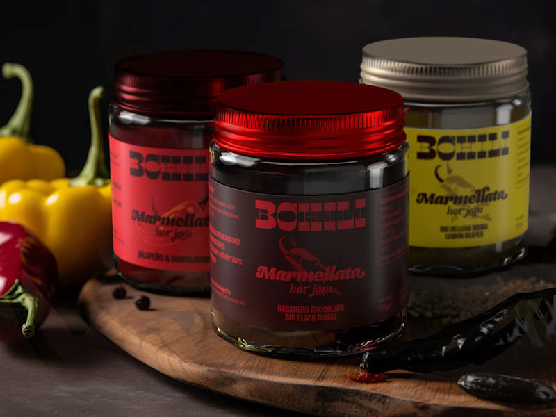 Cover image for Packaging & Brand Design for a Chili products