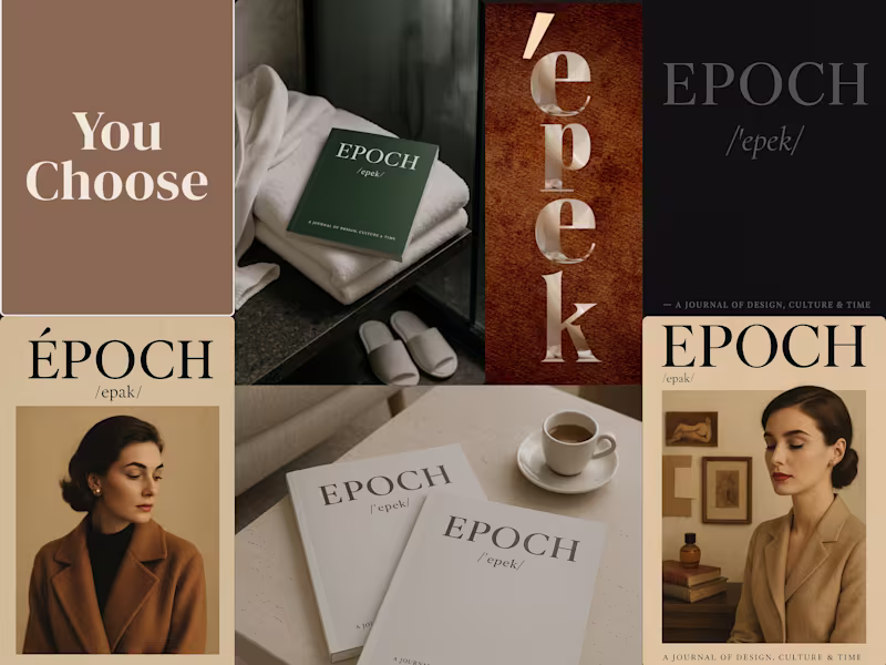 Cover image for EPOCH - Editorial Journal Design System (Sample Work) A prof...