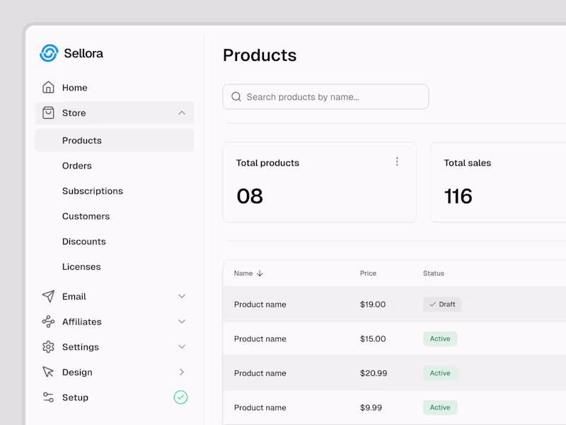 Cover image for SaaS Management Tool Dashboard & Landing Page
