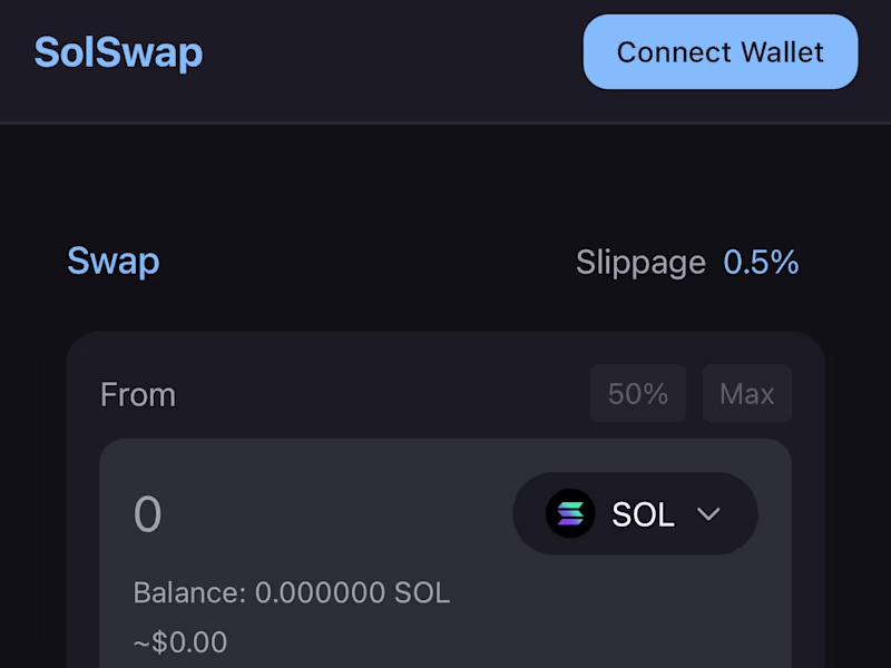 Cover image for SolSwap