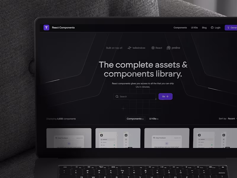 Cover image for React Components Marketplace