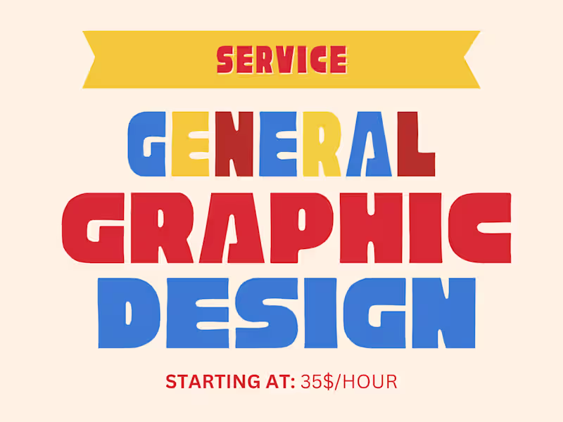 Cover image for General Graphic Design 