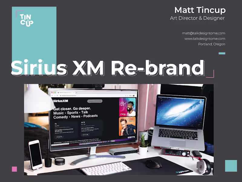 Cover image for Sirius XM App Relaunch