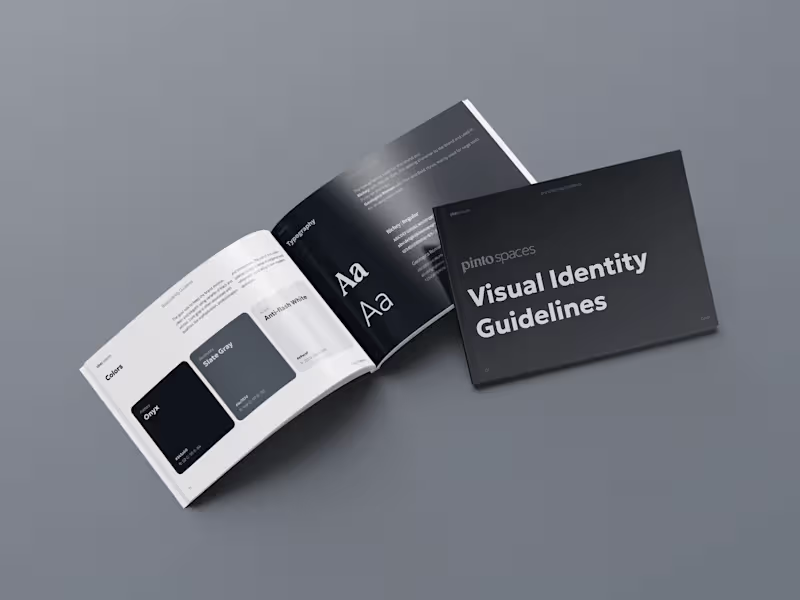 Cover image for Brand Guidelines for Pinto Spaces