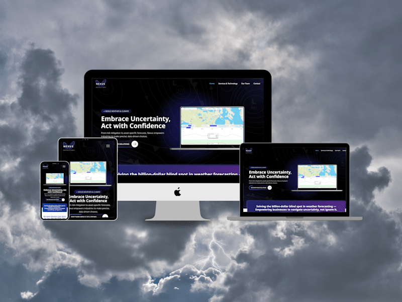 Cover image for Website Design & Development | Weather AI | Wix Studio