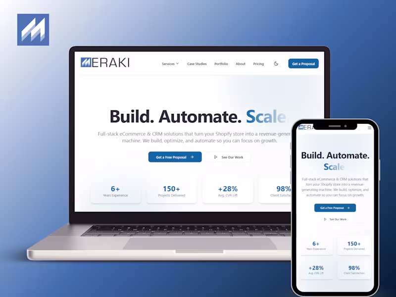 Cover image for Digital Agency Website & Email Automation 