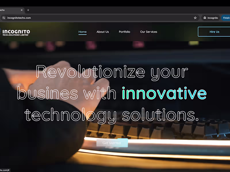 Cover image for Incognito Techs