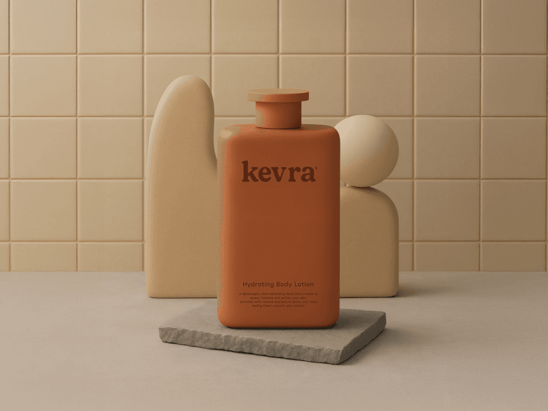 Cover image for Kevra – Body Lotion Branding & Packaging