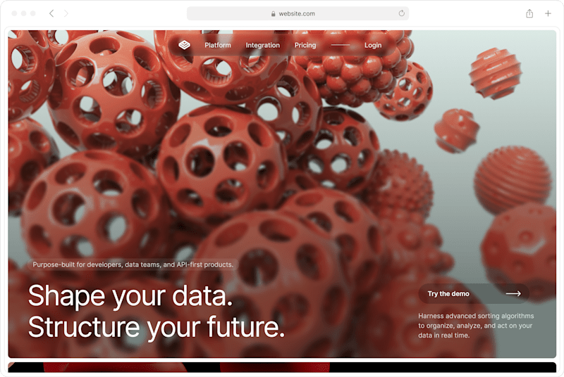 Cover image for Landing page for B2B startup