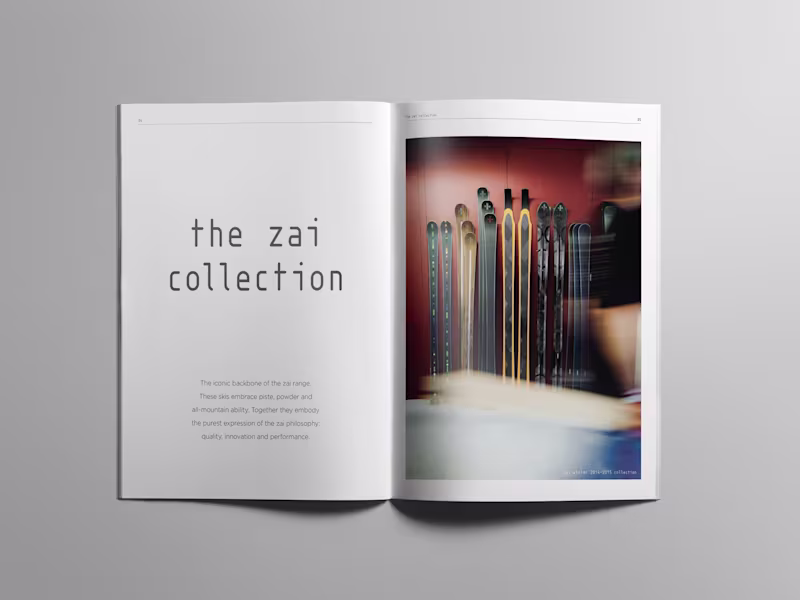 Cover image for Visual identity for an iconic Swiss ski maker