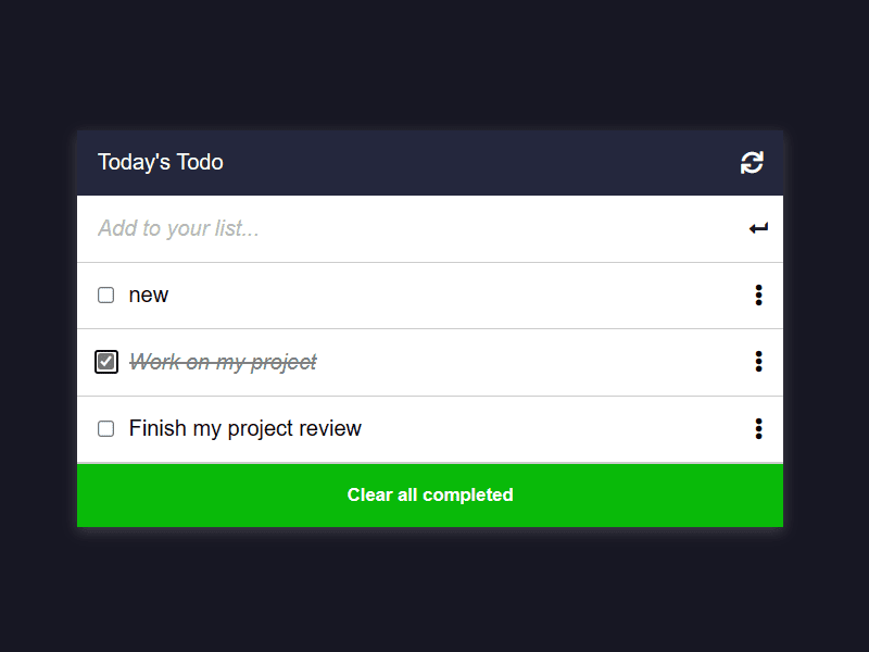 Cover image for To-do-list