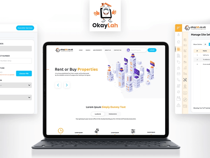 Cover image for OkayLah | Property Management Web Portal