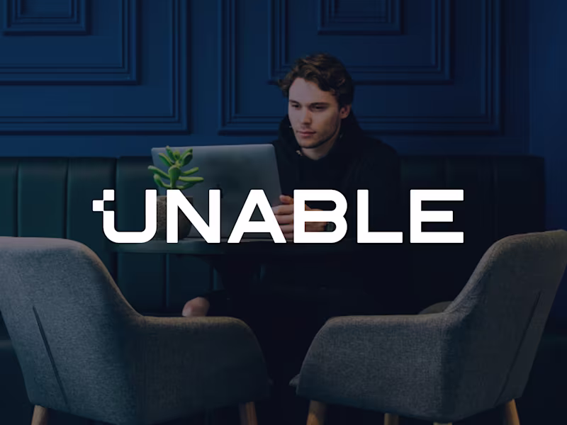 Cover image for Branding for Unable: Digital Precision Meets Minimalism