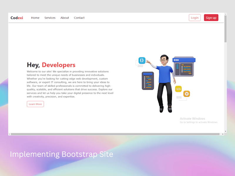 Cover image for Crafting Bootstrap Landing Pages