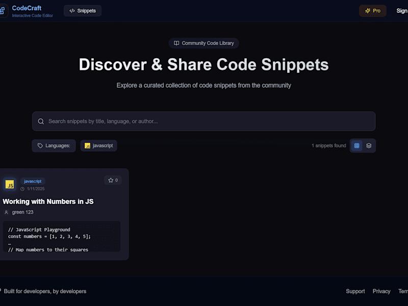 Cover image for Code Craft