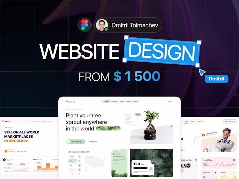 Cover image for Website Design | Figma