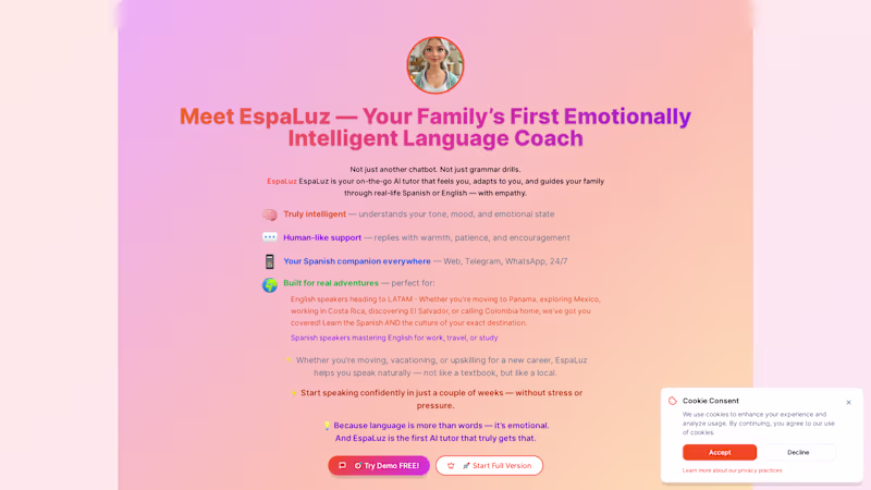 Cover image for EspaLuz SaaS