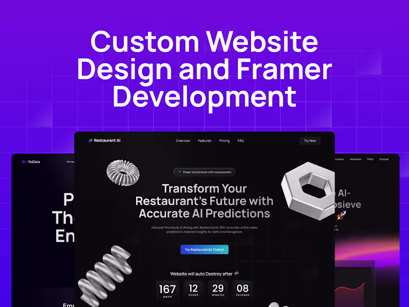 Cover image for Framer Website Development