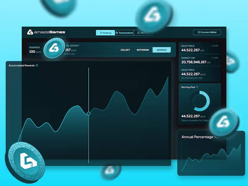 Cover image for SaaS FinTech Dashboard Design