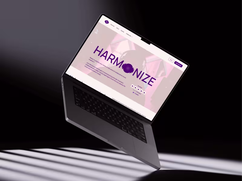 Cover image for Harmonize's brand revitalisation