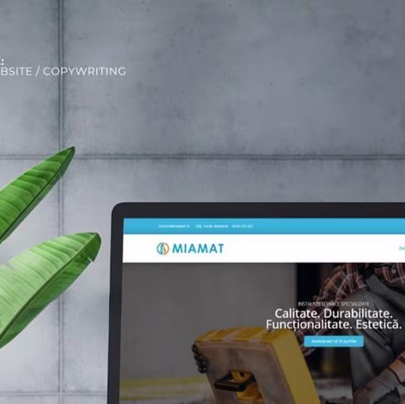 Cover image for PPRODUCTIONSS on Instagram: “WEBSITE DESIGN | MIAMAT”