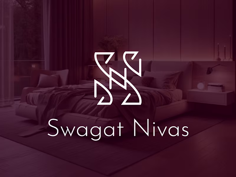 Cover image for Logo design for restaurant named "Swagat Nivas"